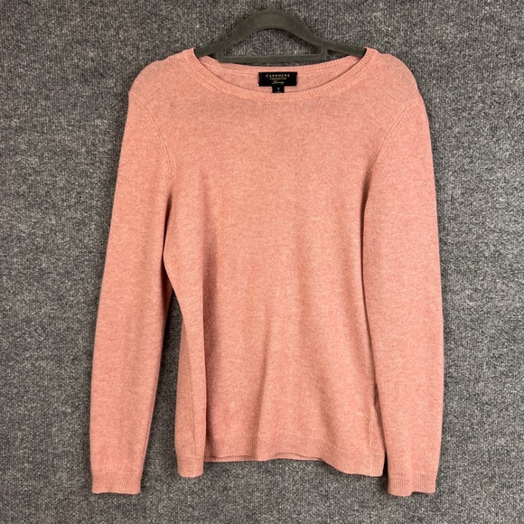 Cashmere Charter Club Luxury Pink Sweater Women's Size S - Picture 1 of 9